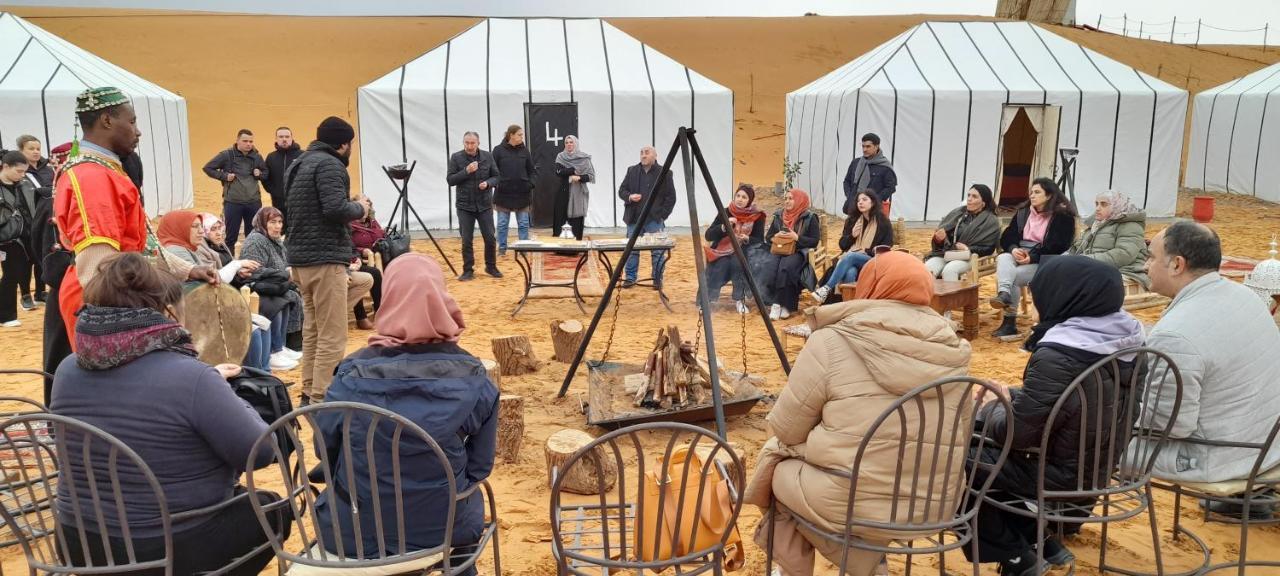 Abdo Luxury Camp With Heating Hotell Merzouga Eksteriør bilde