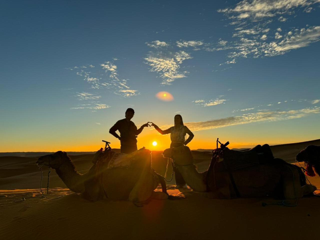 Abdo Luxury Camp With Heating Hotell Merzouga Eksteriør bilde