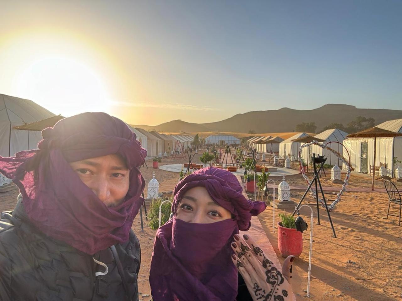Abdo Luxury Camp With Heating Hotell Merzouga Eksteriør bilde
