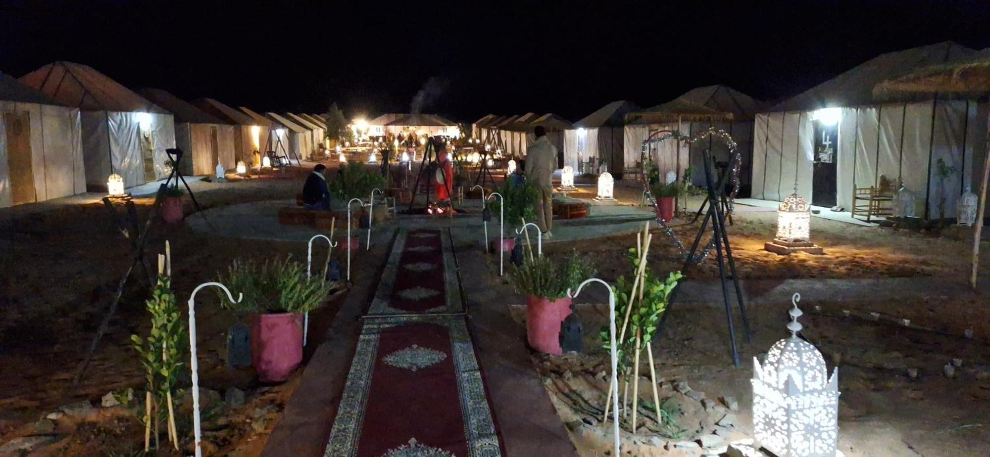 Abdo Luxury Camp With Heating Hotell Merzouga Eksteriør bilde