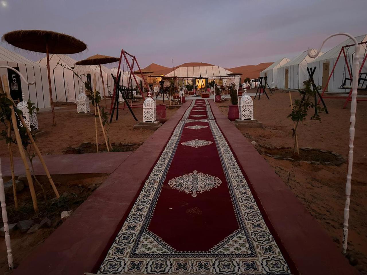 Abdo Luxury Camp With Heating Hotell Merzouga Eksteriør bilde
