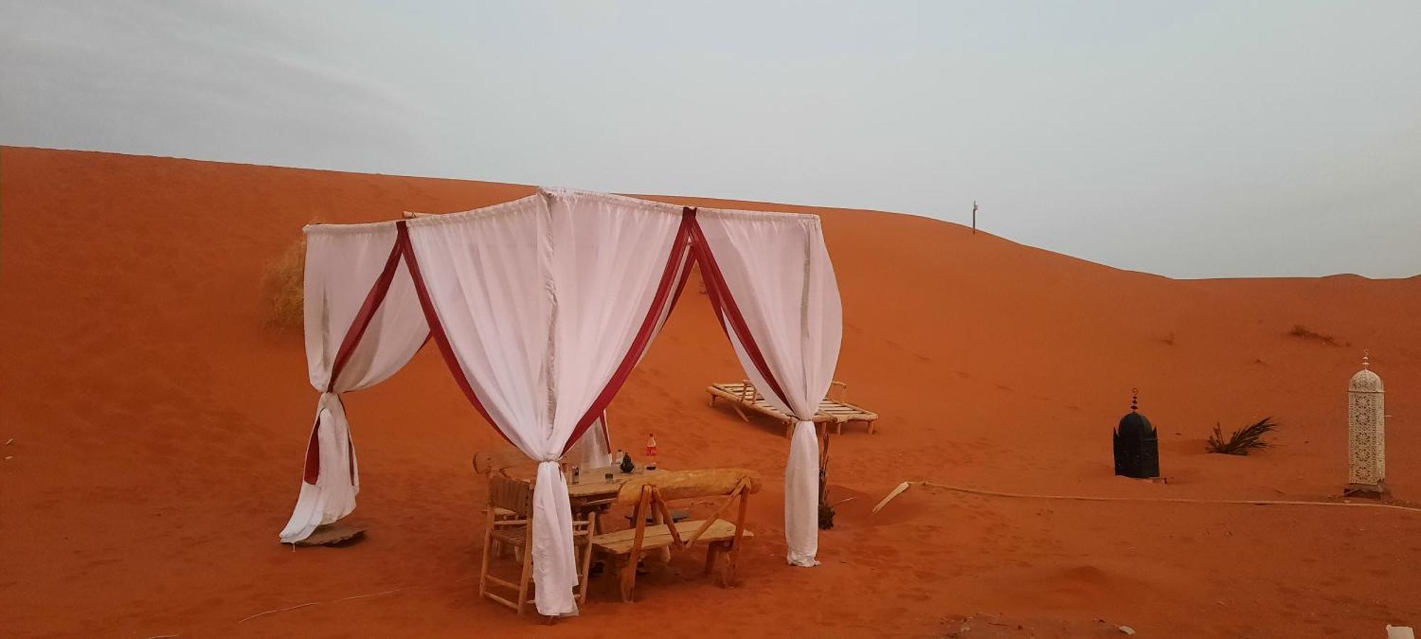 Abdo Luxury Camp With Heating Hotell Merzouga Eksteriør bilde